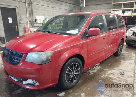 2014 Dodge Grand Caravan Sxt z USA, uszkodzony, nr VIN 2C4RDGCG1ER161435